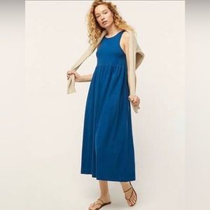 JCrew Knit Cutaway Tank Maxi